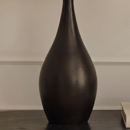 Linford 47cm Table Lamp Base - Black Bronze - Laura James 