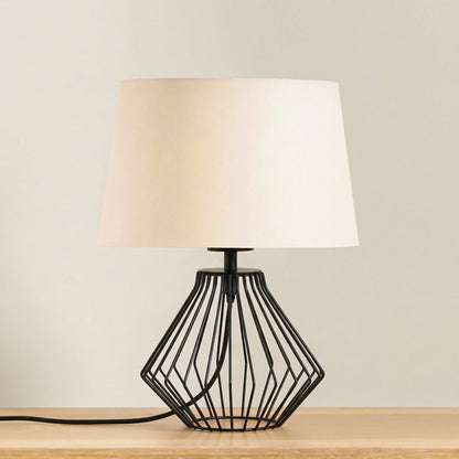 Litton 22cm Metal Table Lamp Base - Black