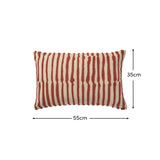 Lohara 35 x 55cm Cushion Cover - Paprika - Laura James