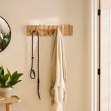 Lowell WhitewashOak Folding Coat Rack - Laura James