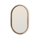 Lowesby 60x40cm Wooden Mirror - Natural - Laura James 