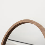 Lowesby 60x40cm Wooden Mirror - Natural - Laura James 