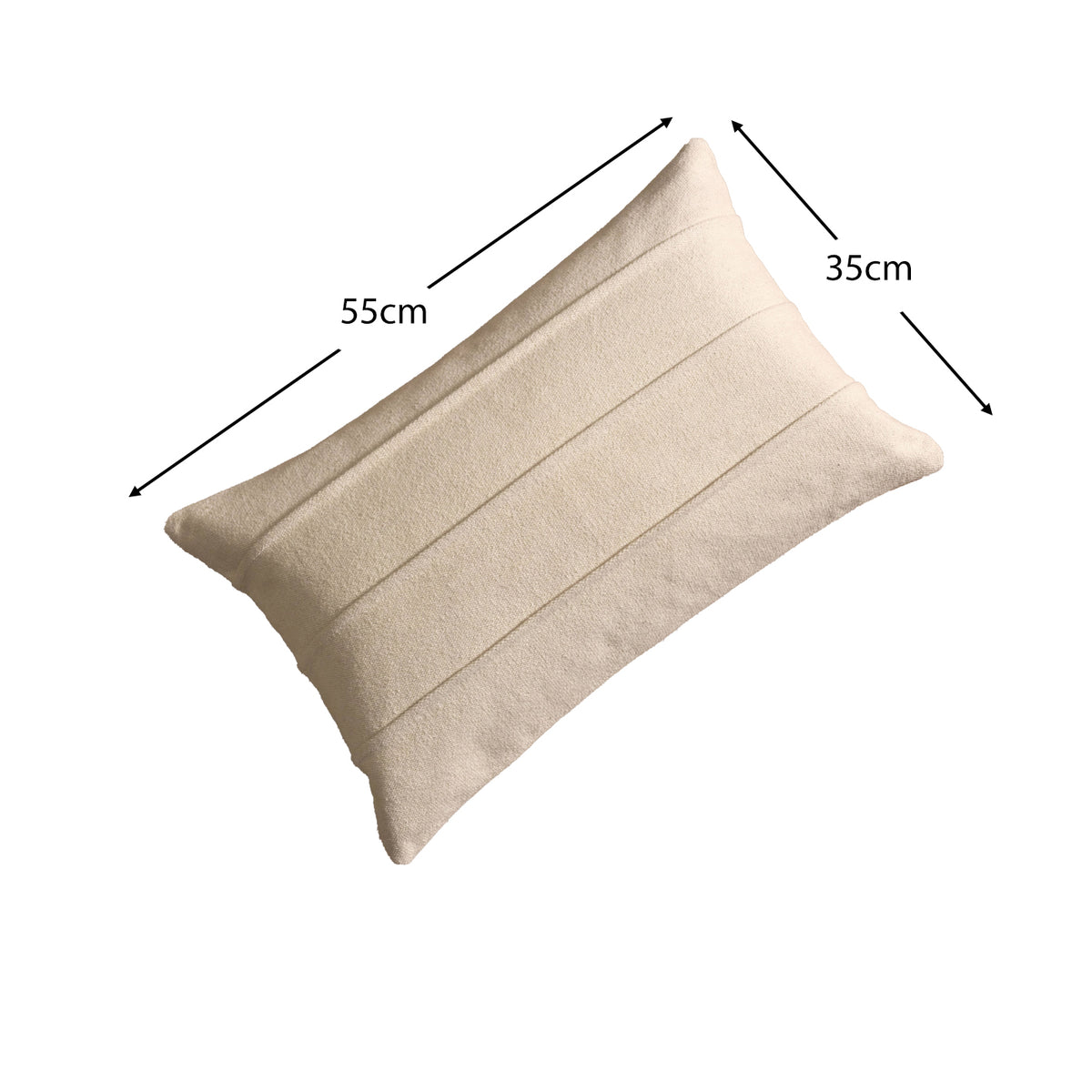 Ludbrook 35x55cm Cushion Cover - Natural - Laura James 