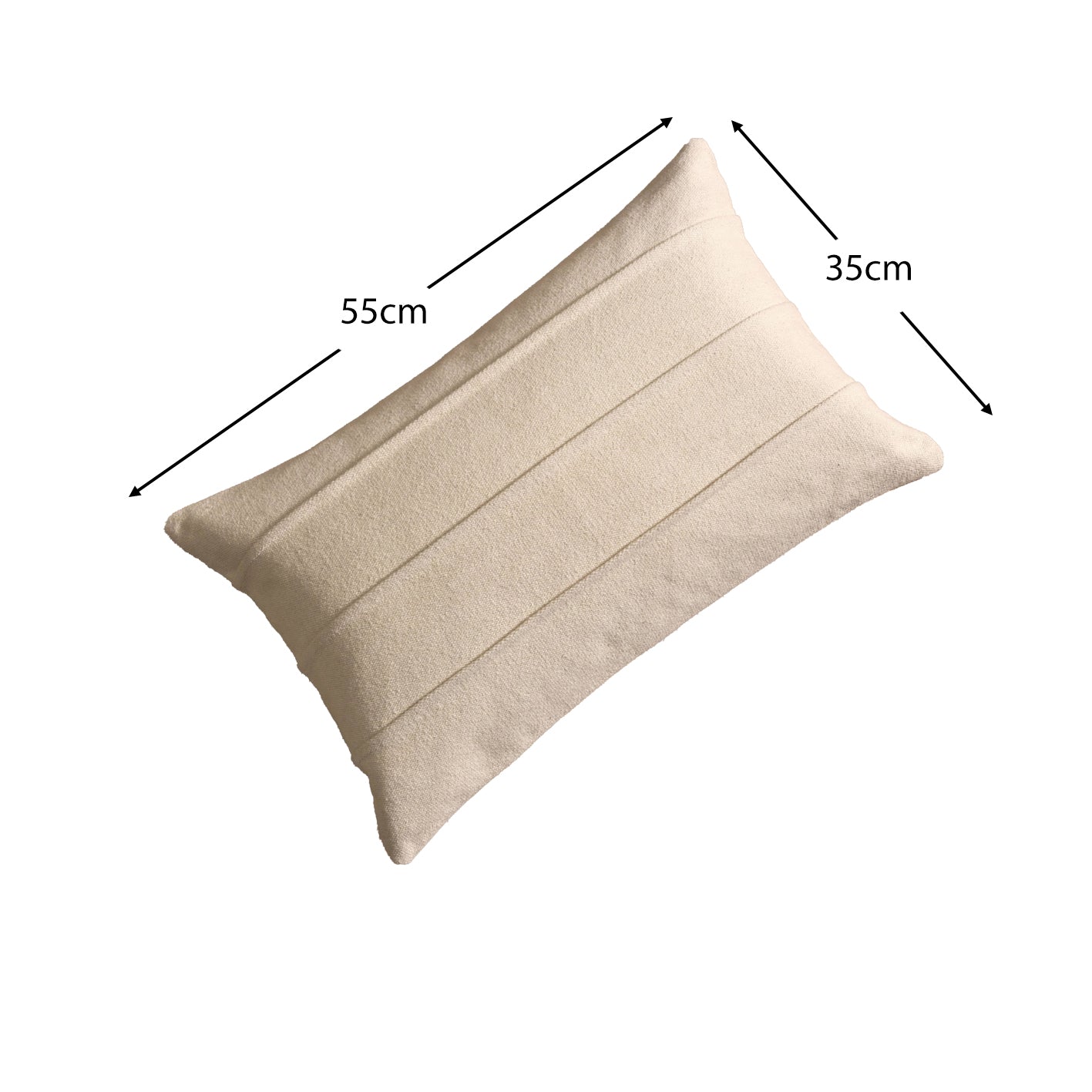 Ludbrook 35x55cm Cushion Cover - Natural - Laura James 