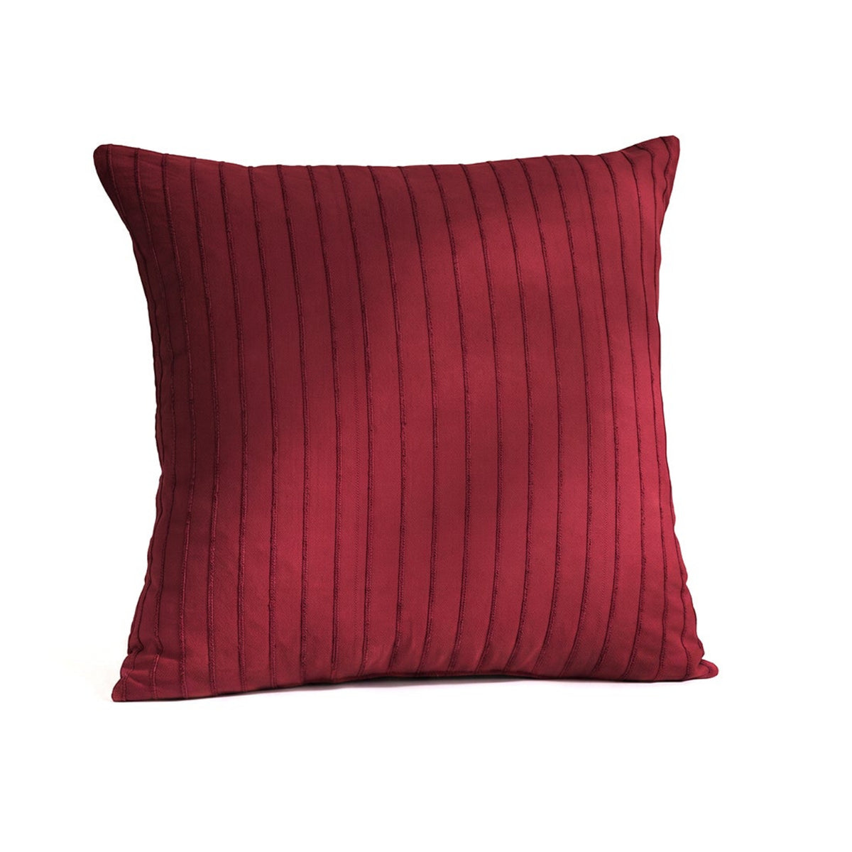 Ludbrook 45x45cm Cushion Cover - Burgundy Red - Laura James 