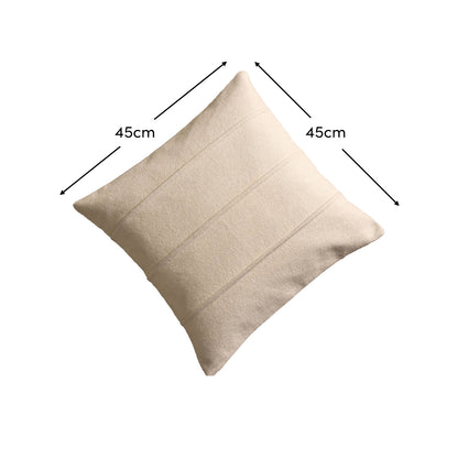 Ludbrook 45x45cm Cushion Cover - Natural - Laura James 