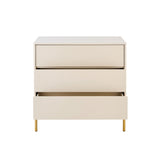 Luella 80cm 3 Drawer Chest of Drawers - Driftwood - Laura James