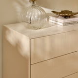 Luella 120cm 4 Chest of Drawers - Driftwood - Laura James