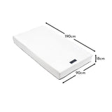 Luna Single Mattress - Ink Blue Zip - Laura James