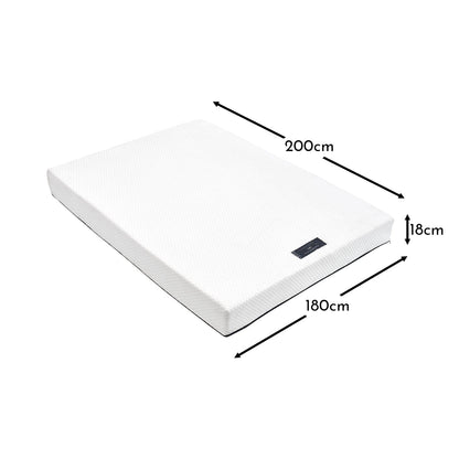 Luna Super King Mattress - Ink Blue Zip - Laura James