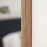 Lyndon 60x40cm Wooden Mirror - Natural - Laura James 