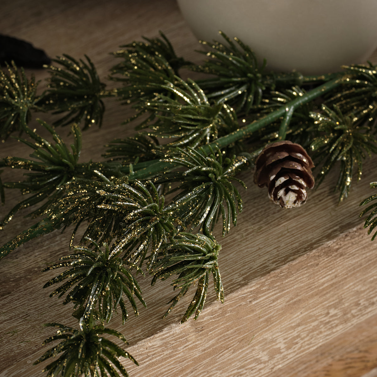 Maribo 180cm Fir & Pinecone Christmas Garland - Laura James 