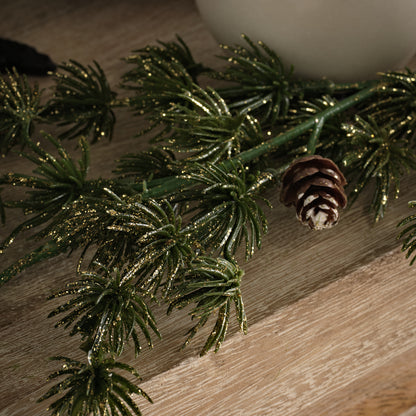 Maribo 180cm Fir & Pinecone Christmas Garland - Laura James 