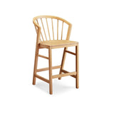 Mabel Pale Oak Bar Stools - Set of 2 - Laura James