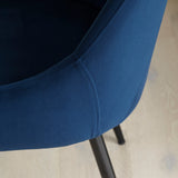 OUTLET - Maeve Ink Dining Chairs - Set of 2 - Black Legs