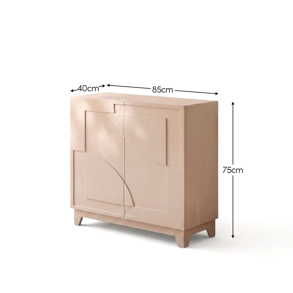 Makani 2 Door Sideboard - Driftwood - Laura James 