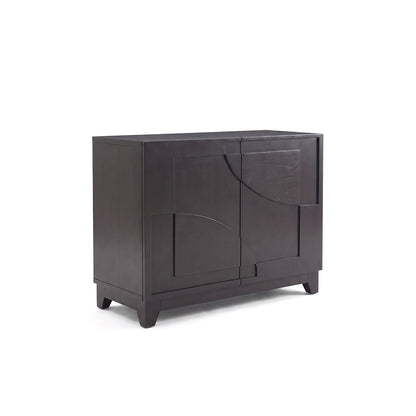 Makani 2 Door Sideboard - Noir Black - Laura James 