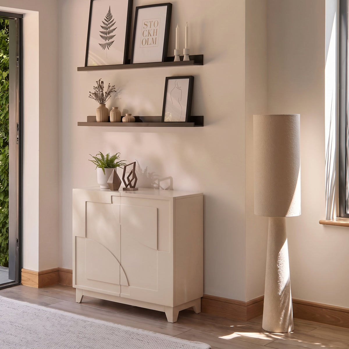 Makani 2 Door Sideboard - Driftwood - Laura James 