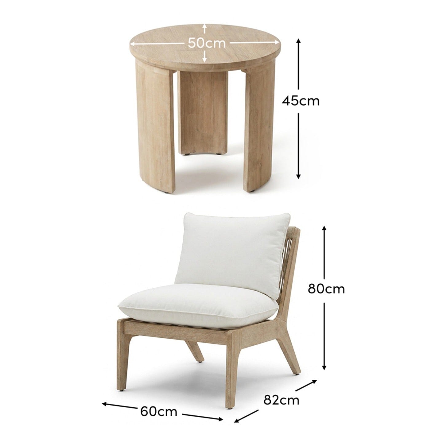 Mali 2 Seater Garden Conversation Set - Laura James