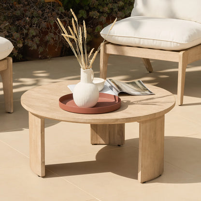 Mali Wooden Garden Sofa Set with Coffee Table & 2 Mali Chairs