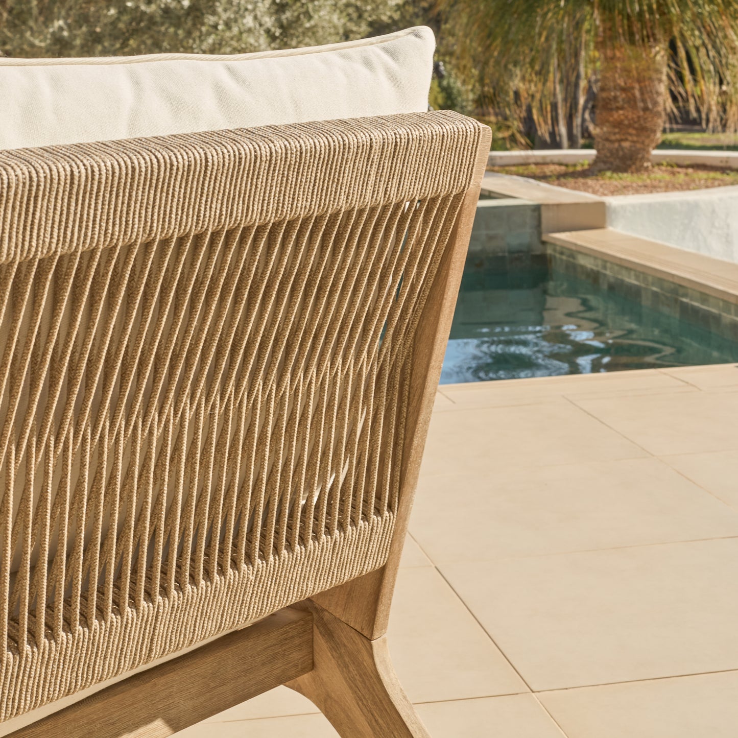 Mali Occasional Chair Cushion Covers - Linen - Laura James