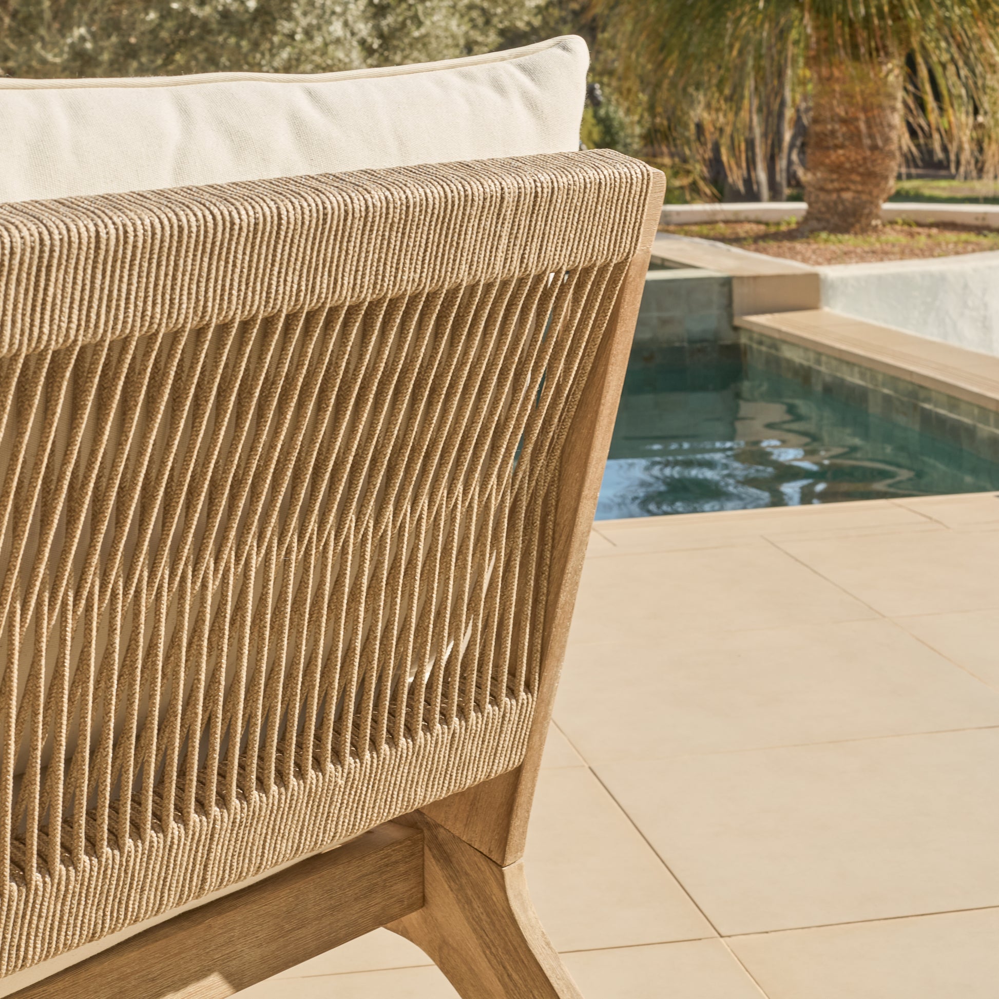 Mali Occasional Chair Cushion Covers - Linen - Laura James