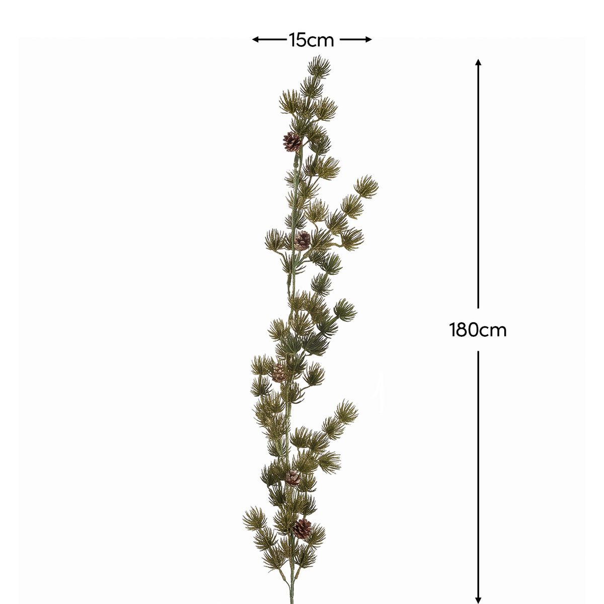 Maribo 180cm Fir & Pinecone Christmas Garland
