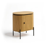 Matius_1_Left_Door_Bedside_Table_Seasoned_Oak_and_Black-1 - Laura James