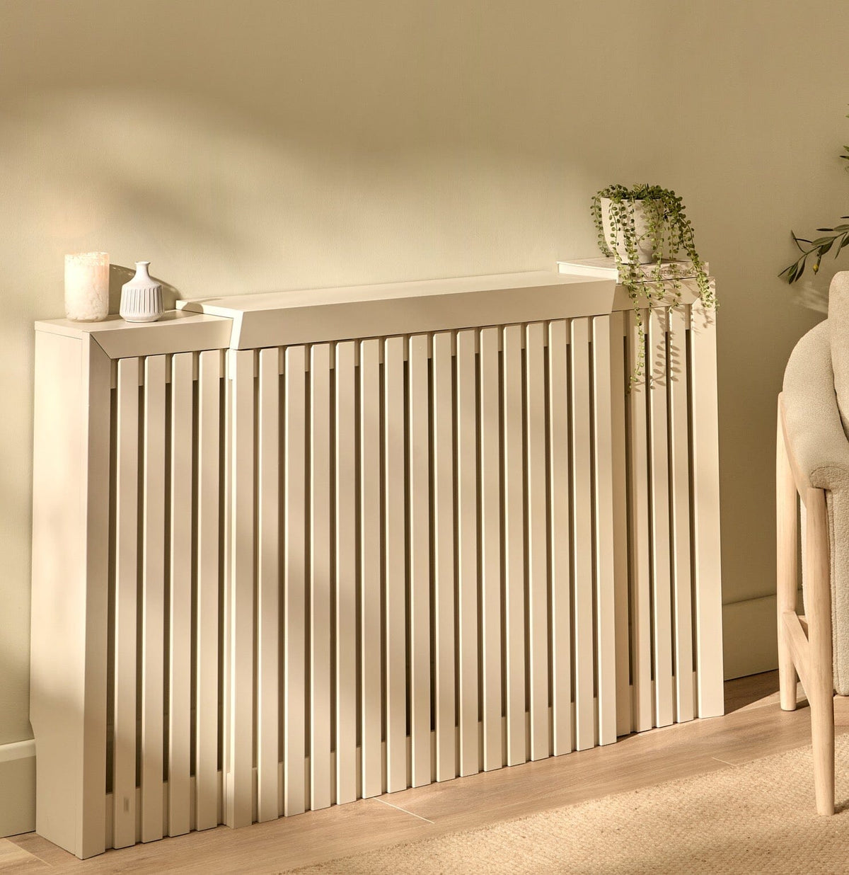 Merida Extending Radiator Cover - Oatmeal – Laura James