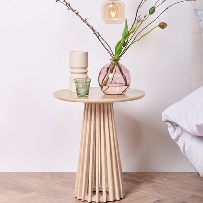 Willow Side Table - Pale Oak - Laura James 