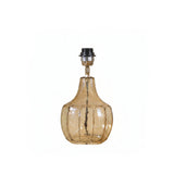 Midford 22cm Glass Table Lamp Base - Champagne - Laura James