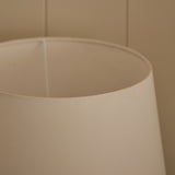Midford Glass Table Lamp with Coningsby White Shade - 30cm - Laura James