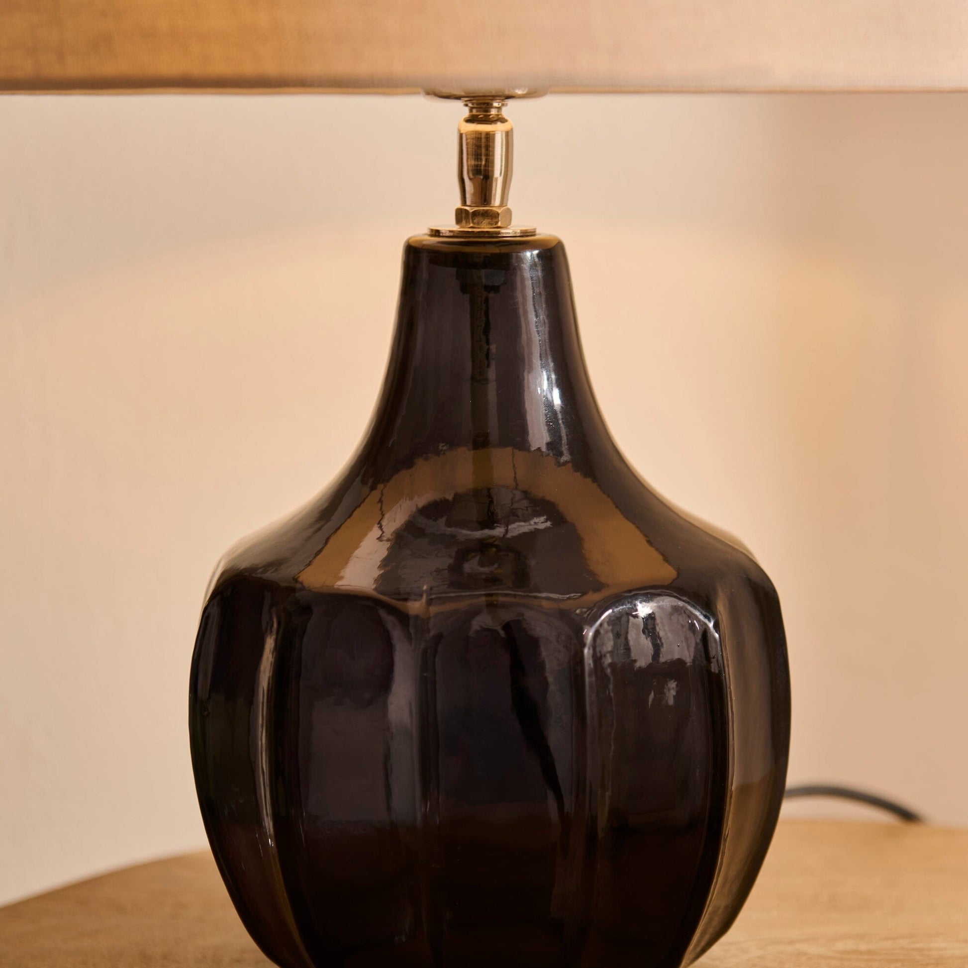 Midford_22cm_Glass_Table_Lamp_Base_Dark_Grey-1 - Laura James