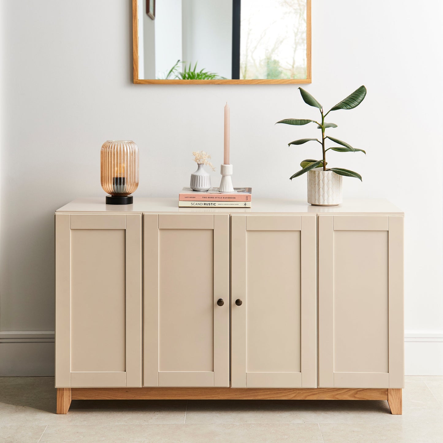 Morgan 2 Door Sideboard - Taupe - Laura James 
