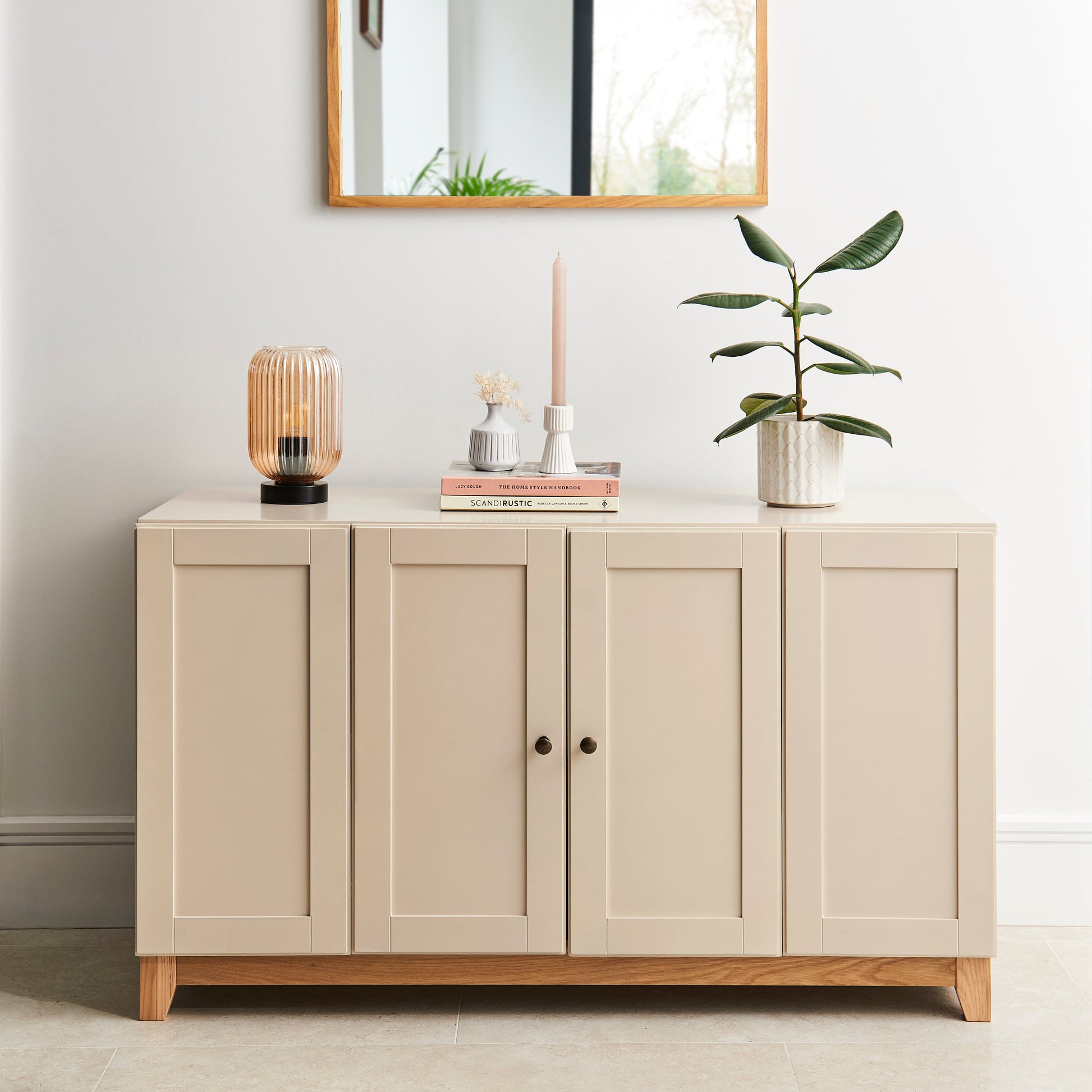 Morgan 2 Door Sideboard - Taupe - Laura James 