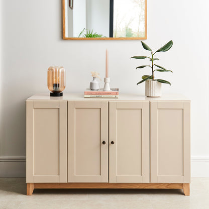 Morgan 2 Door Sideboard - Taupe - Laura James 