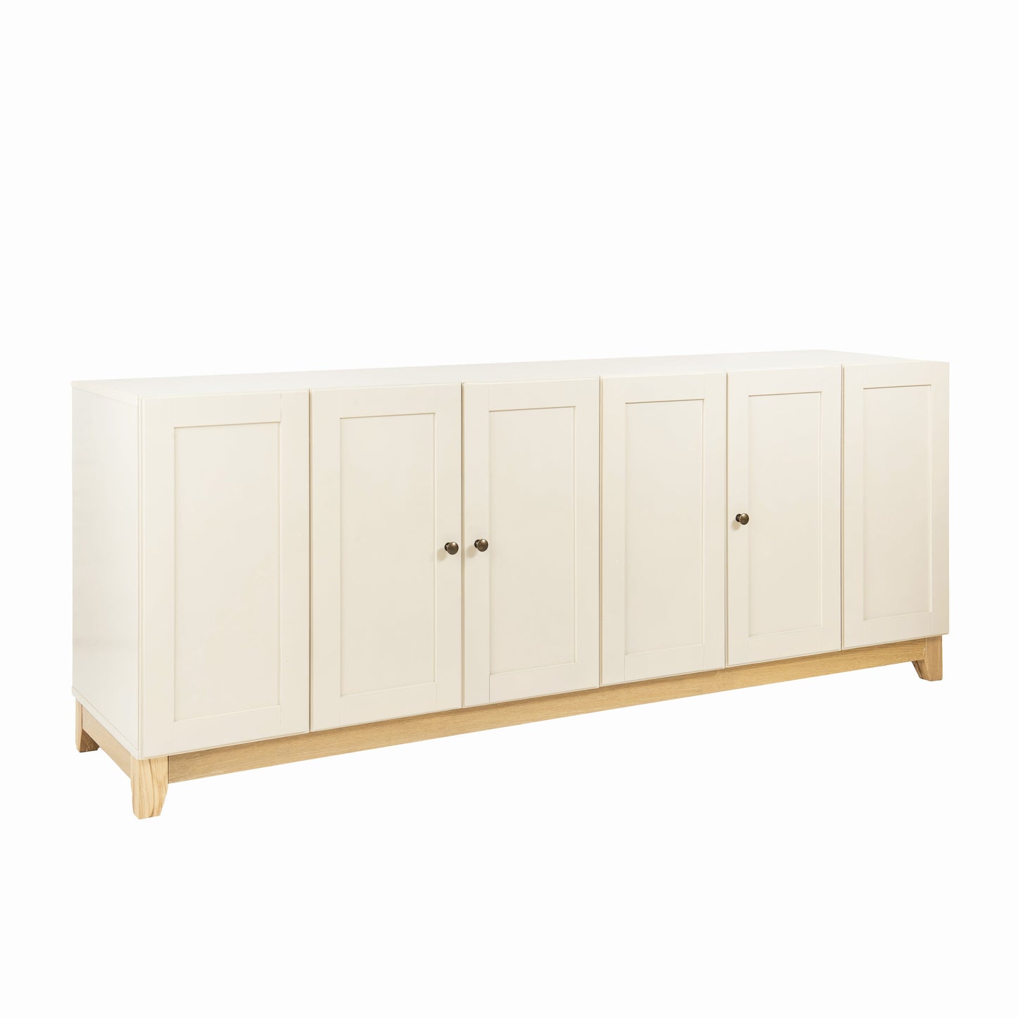 Morgan 3 Door Sideboard - Taupe - Laura James 