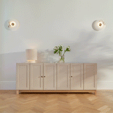 Morgan 3 Door Sideboard - Taupe - Laura James 