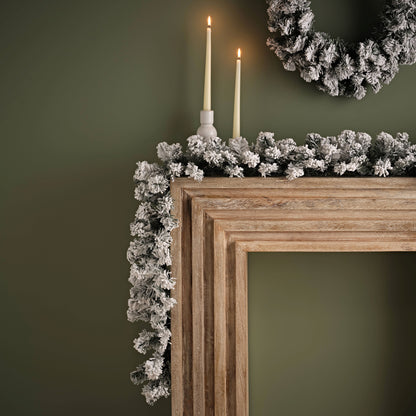 Norrbo 270cm Frosted Christmas Garland - Laura James 