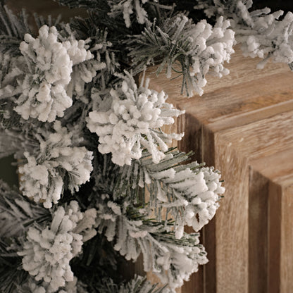 Norrbo 270cm Frosted Christmas Garland - Laura James 
