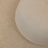 Nathalia 86cm Swivel Armchair - Chalk White Boucle - Laura James