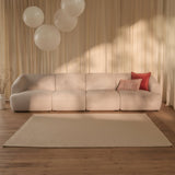 Nathalia 4-Seater Sofa - Soft Beige - Laura James