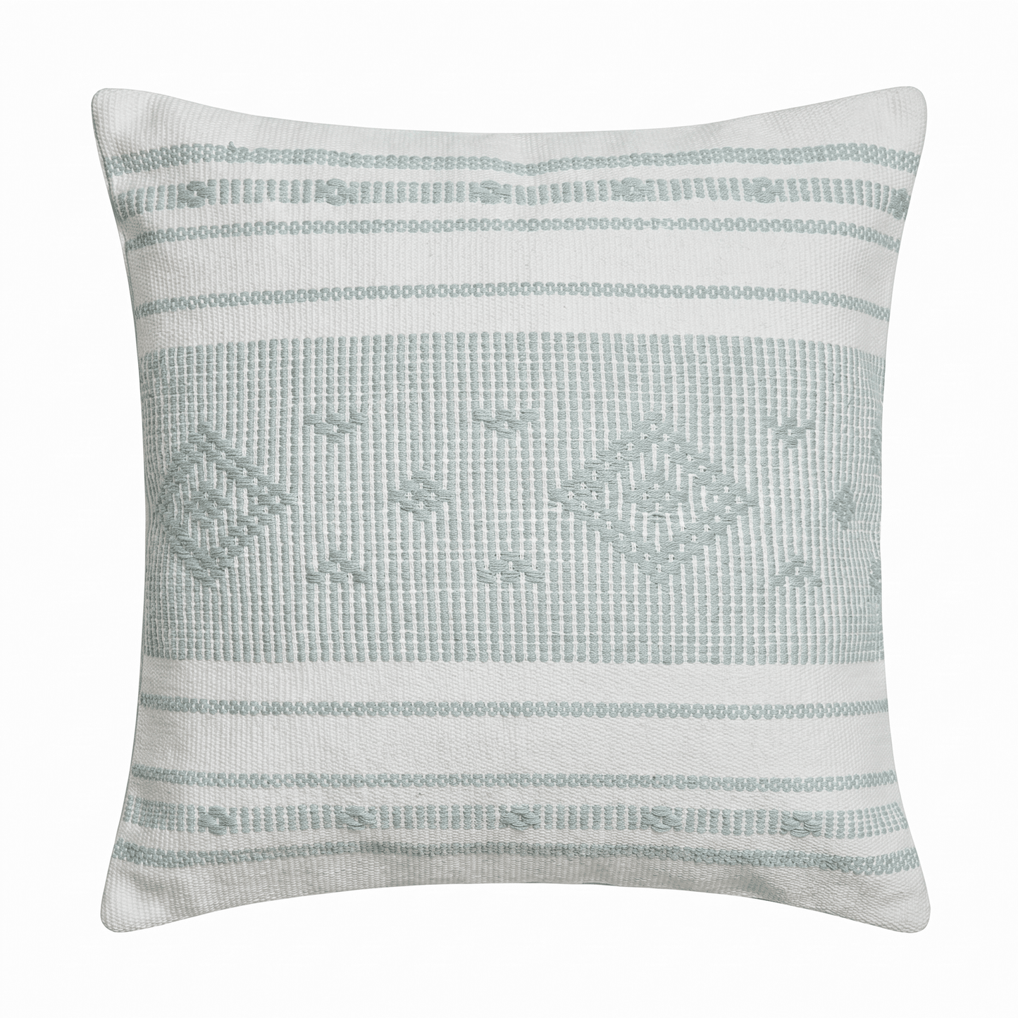 Nerja 45x45cm Cushion Cover - Duck Egg Blue - Laura James 