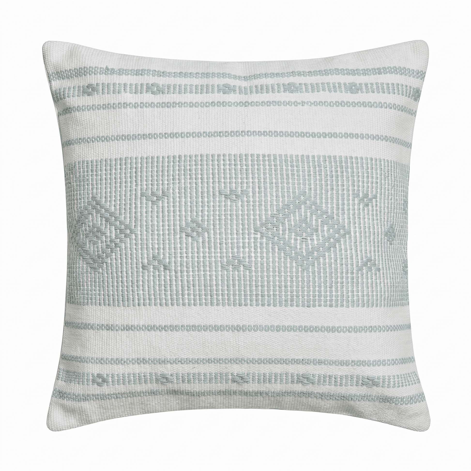 Nerja 45x45cm Cushion Cover - Duck Egg Blue - Laura James 