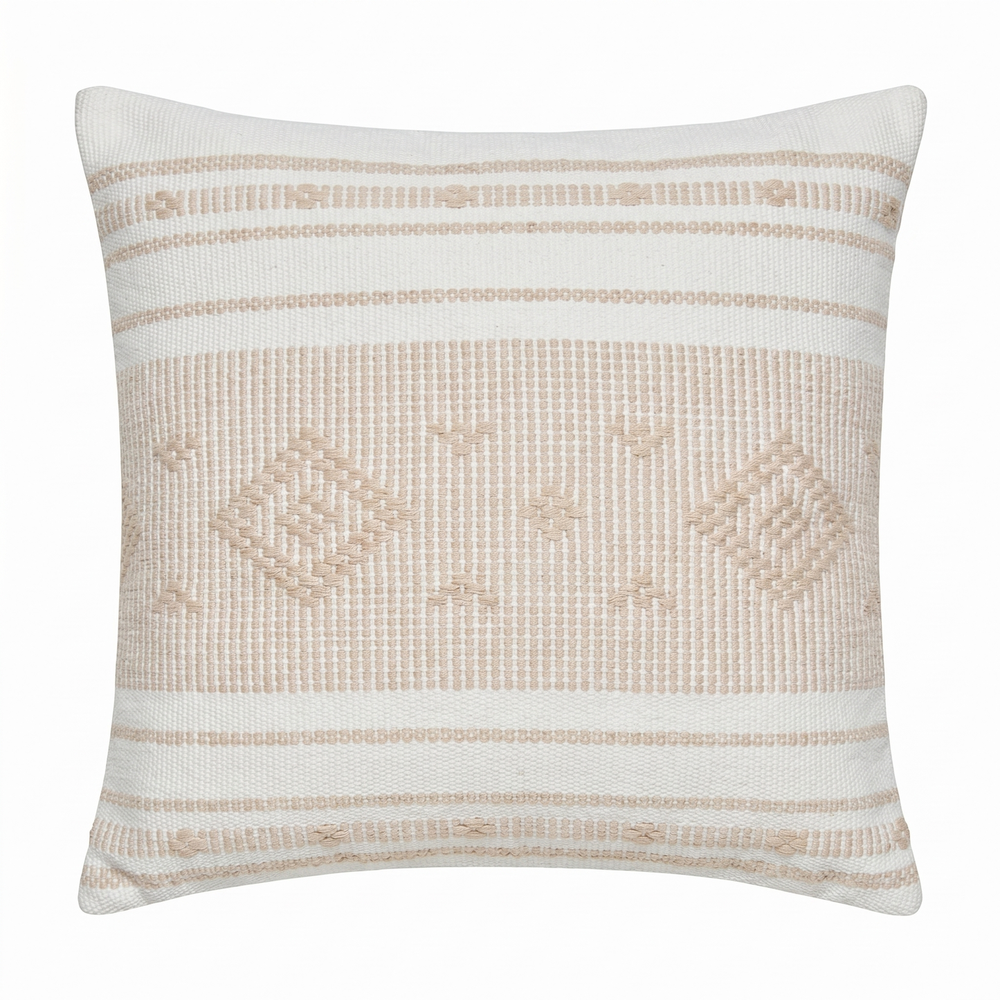 Nerja 45x45cm Cushion Cover - Natural - Laura James 