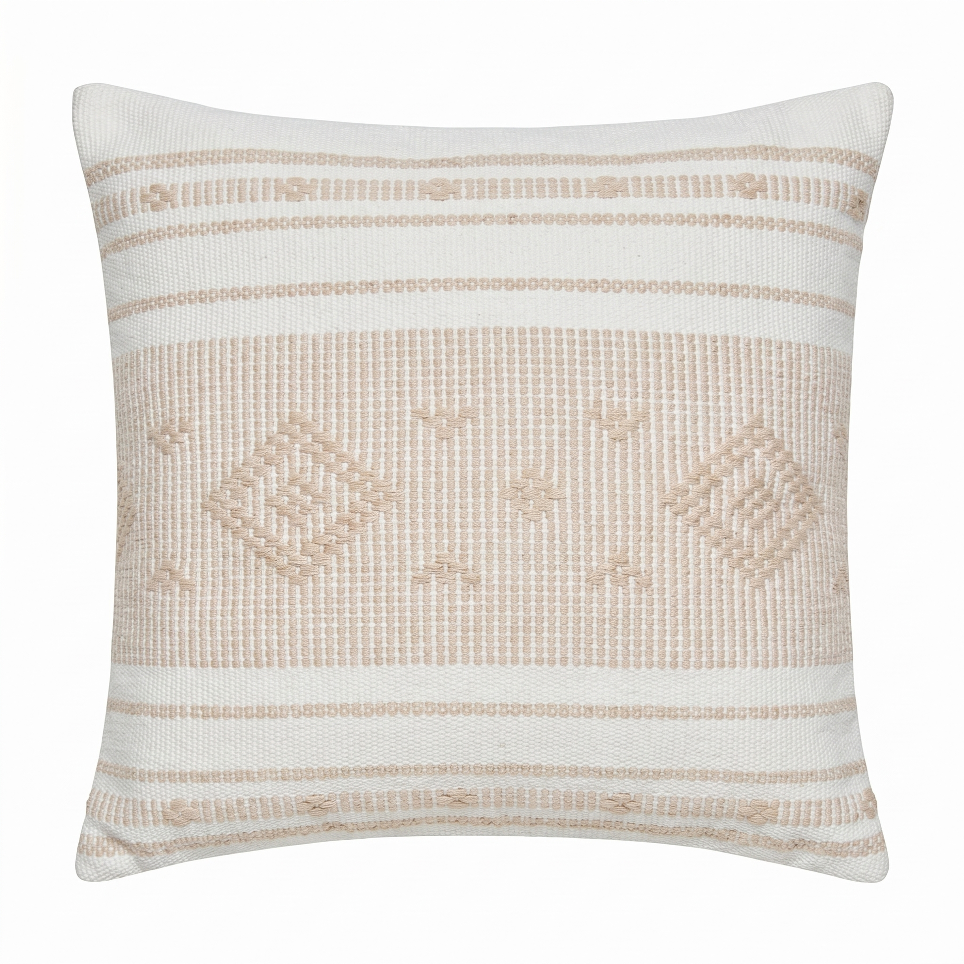 Nerja 45x45cm Cushion Cover - Natural - Laura James 