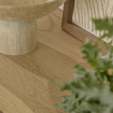 Nevaeh Chalked Mango Wood Console Table - 100cm - Laura James