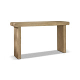 Nevaeh Chalked Mango Wood Console Table - 140cm - Laura James