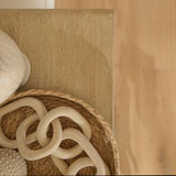 Nevaeh Chalked Mango Wood Console Table - 140cm - Laura James