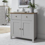 Bampton 2 Door Sideboard - Grey
